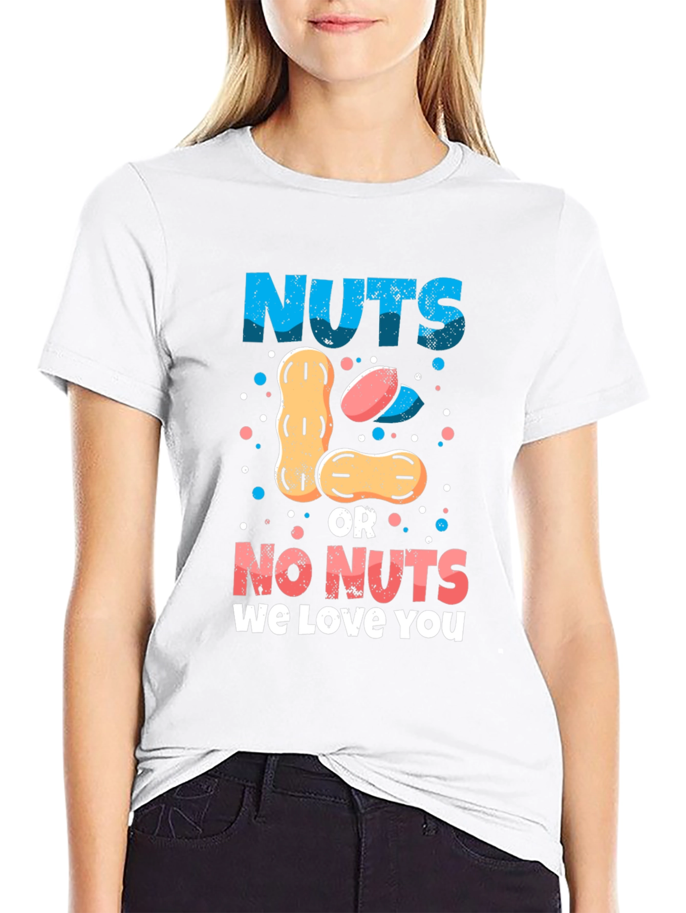 Nuts or No Nuts Graphic T-Shirt