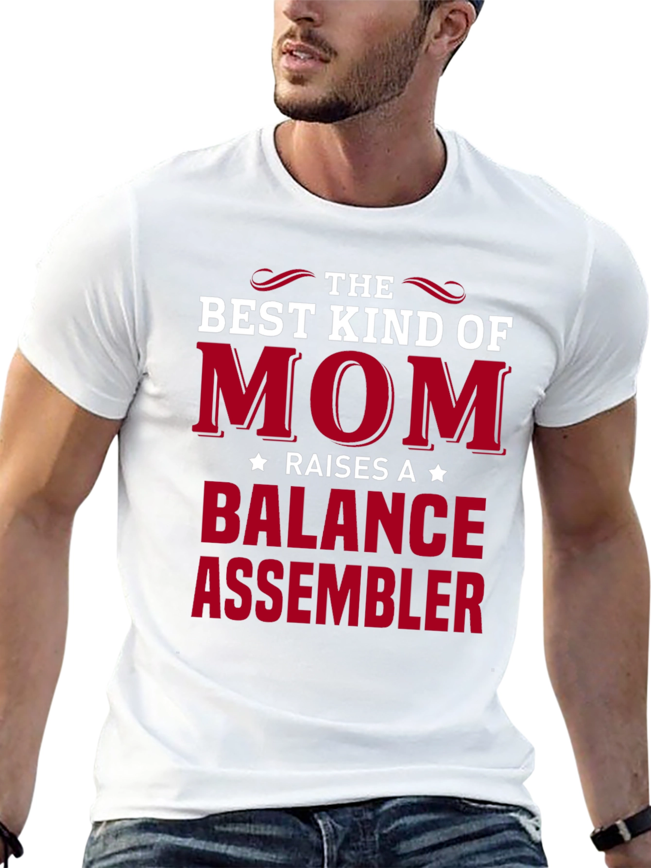 Best Kind of Mom Balance Assembler T-Shirt