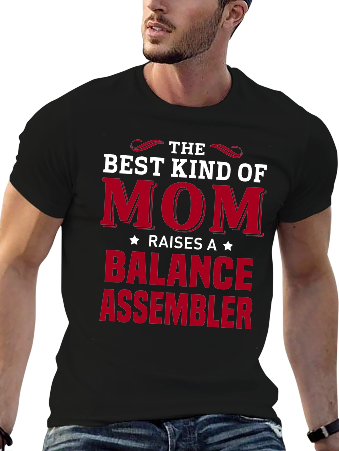 Best Kind of Mom Balance Assembler T-Shirt