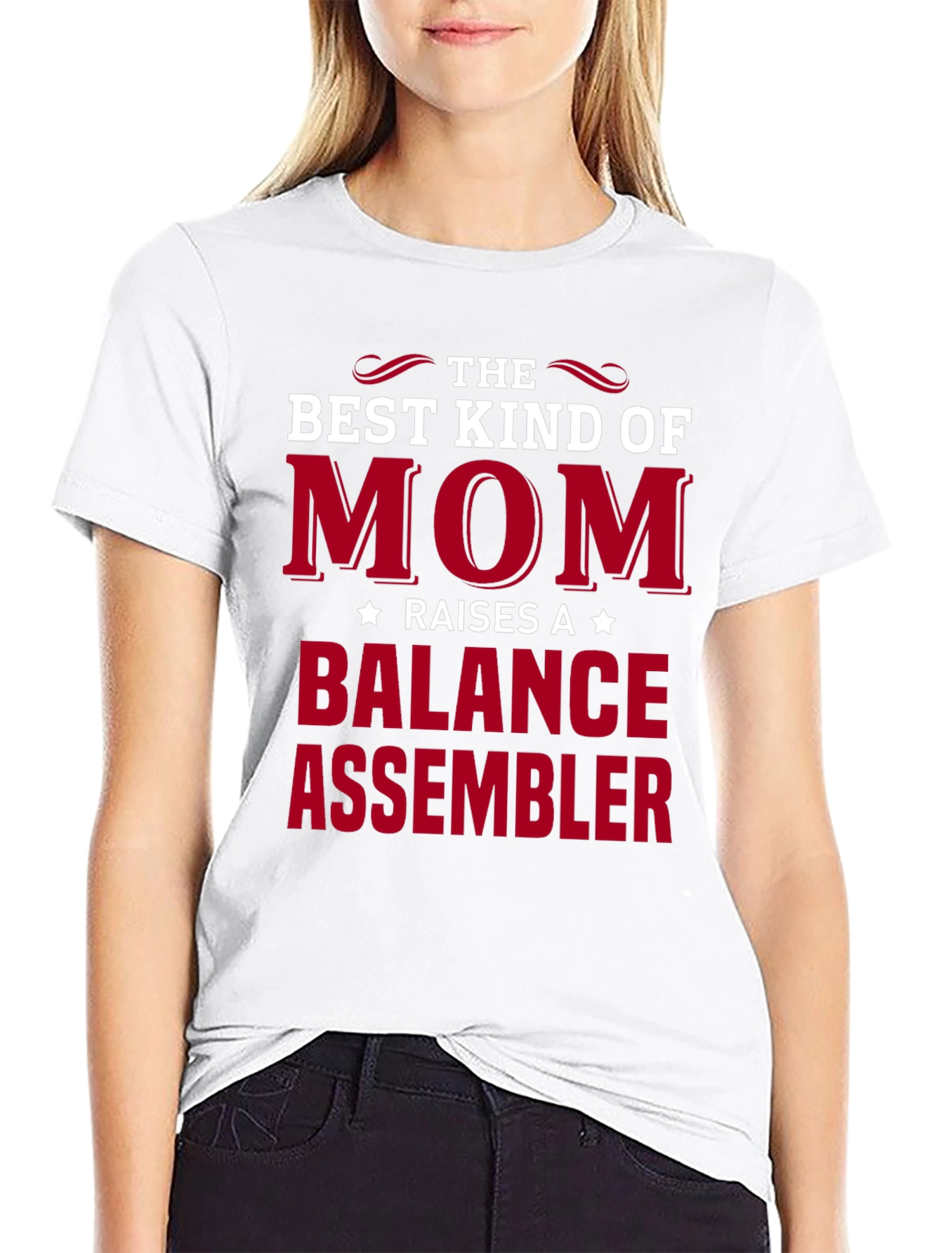 Best Kind of Mom Balance Assembler T-Shirt