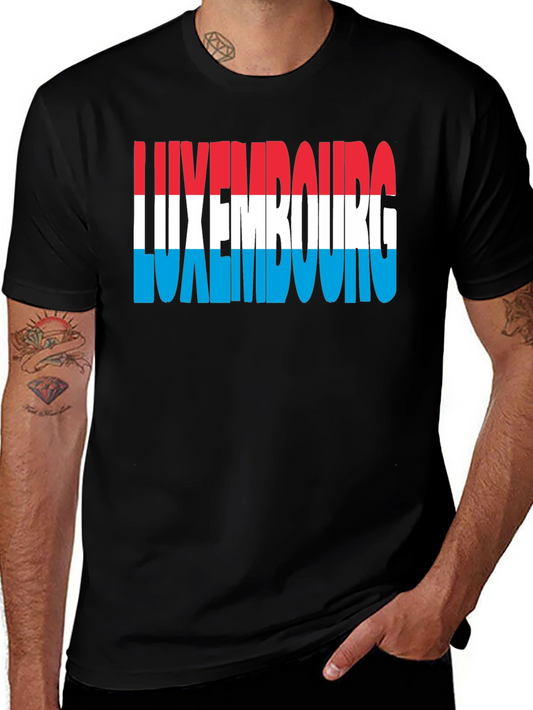 Luxembourg Flag T-Shirt - Graphic Tee