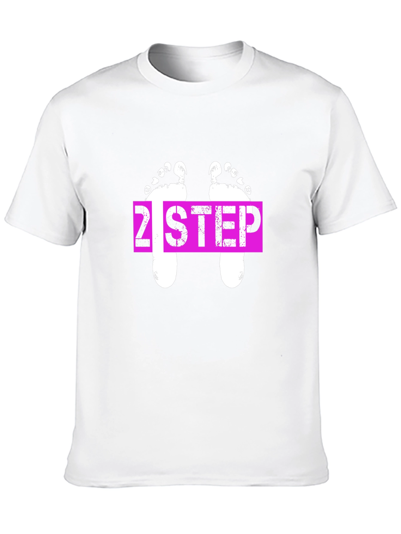 2 Step Dance T-Shirt - Funky Feet Design