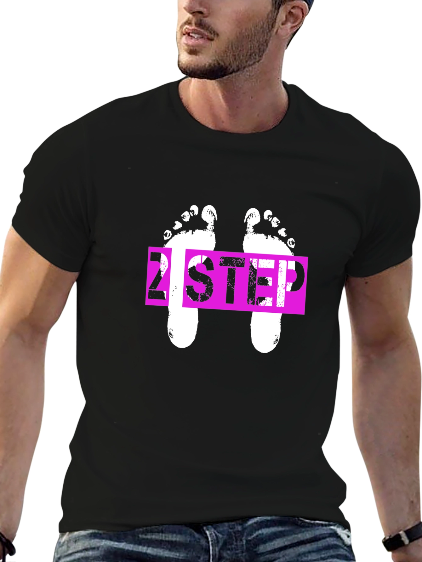 2 Step Dance T-Shirt - Funky Feet Design
