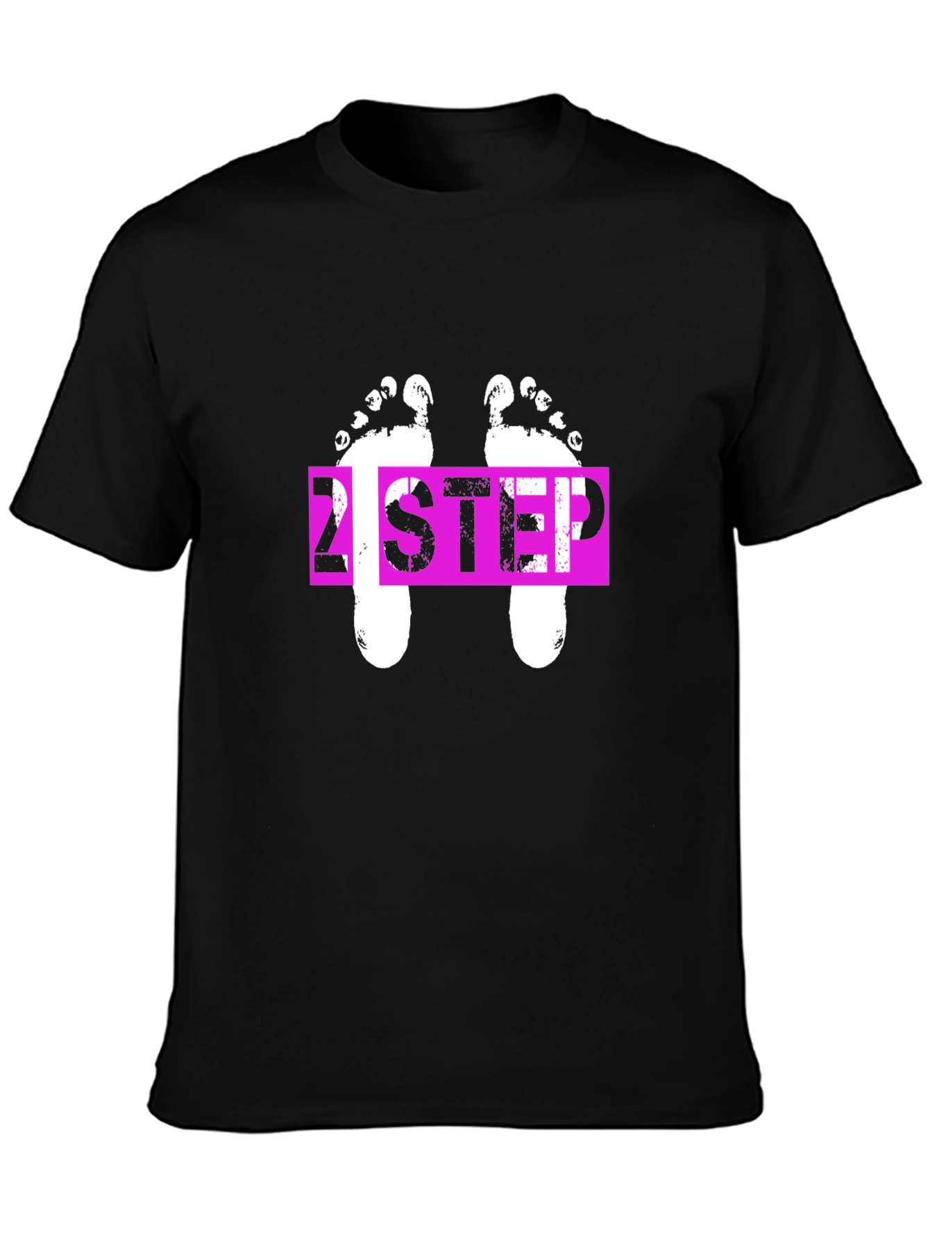 2 Step Dance T-Shirt - Funky Feet Design