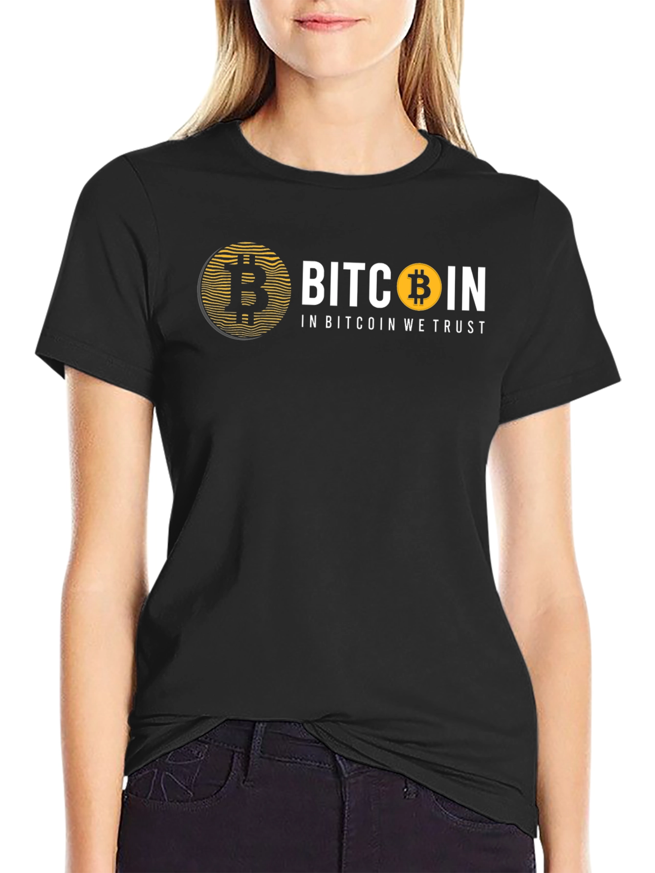 Bitcoin We Trust Graphic Tee - Crypto Enthusiast Shirt