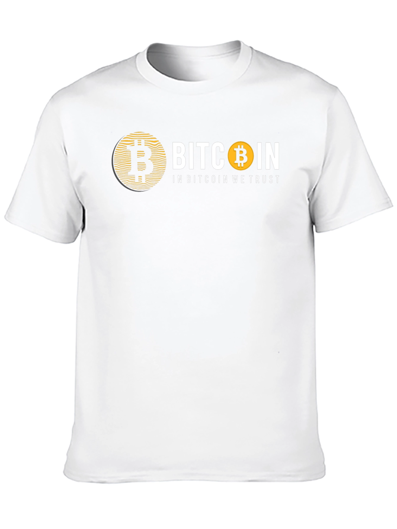 Bitcoin We Trust Graphic Tee - Crypto Enthusiast Shirt