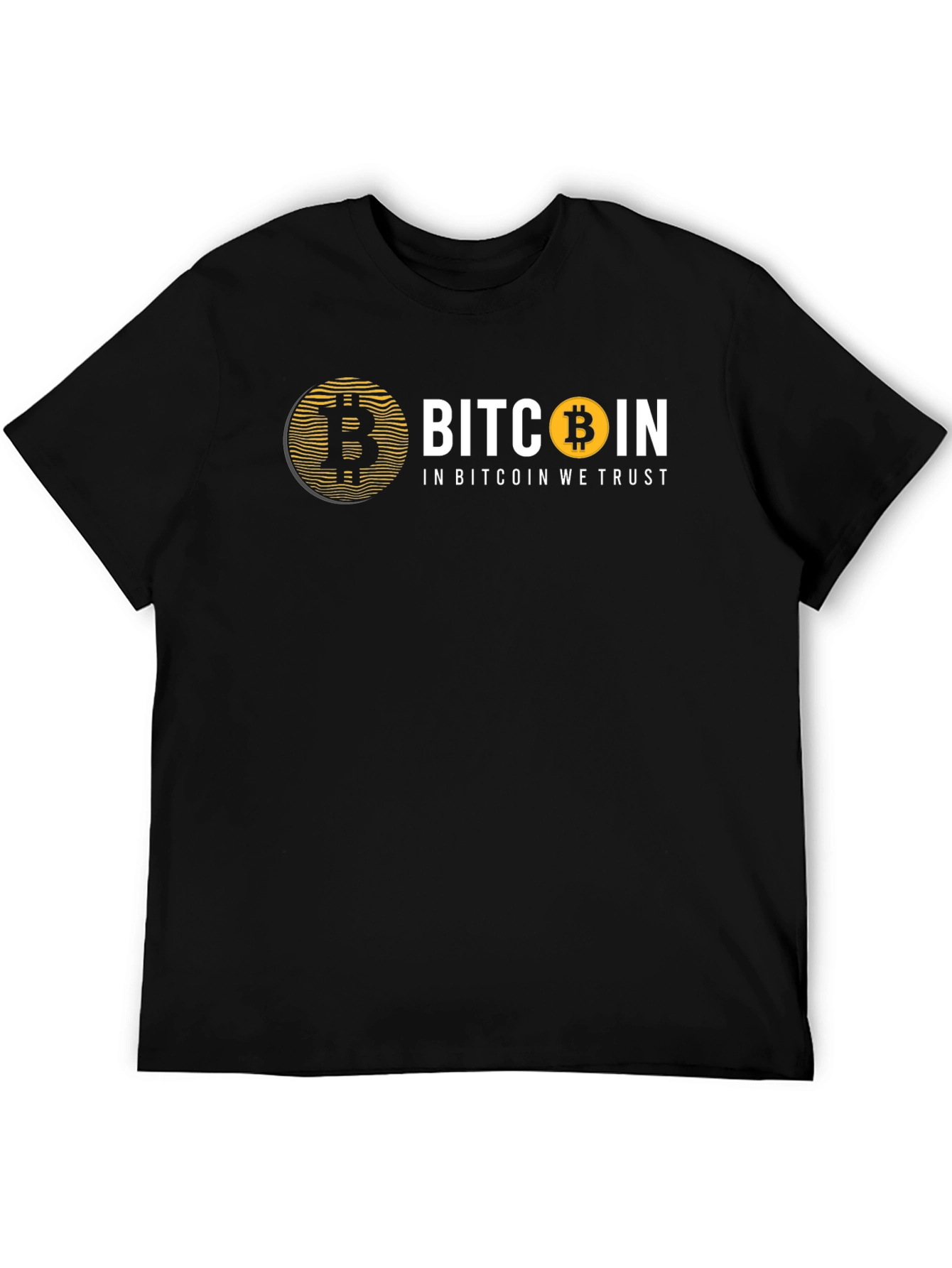 Bitcoin We Trust Graphic Tee - Crypto Enthusiast Shirt