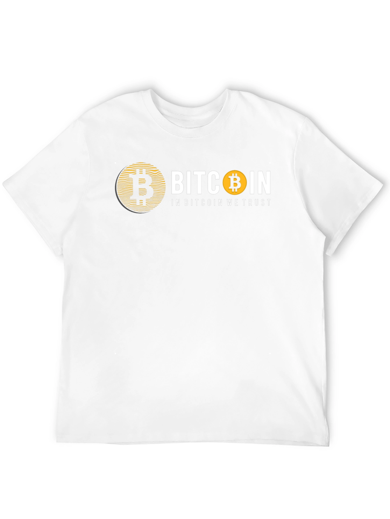 Bitcoin We Trust Graphic Tee - Crypto Enthusiast Shirt