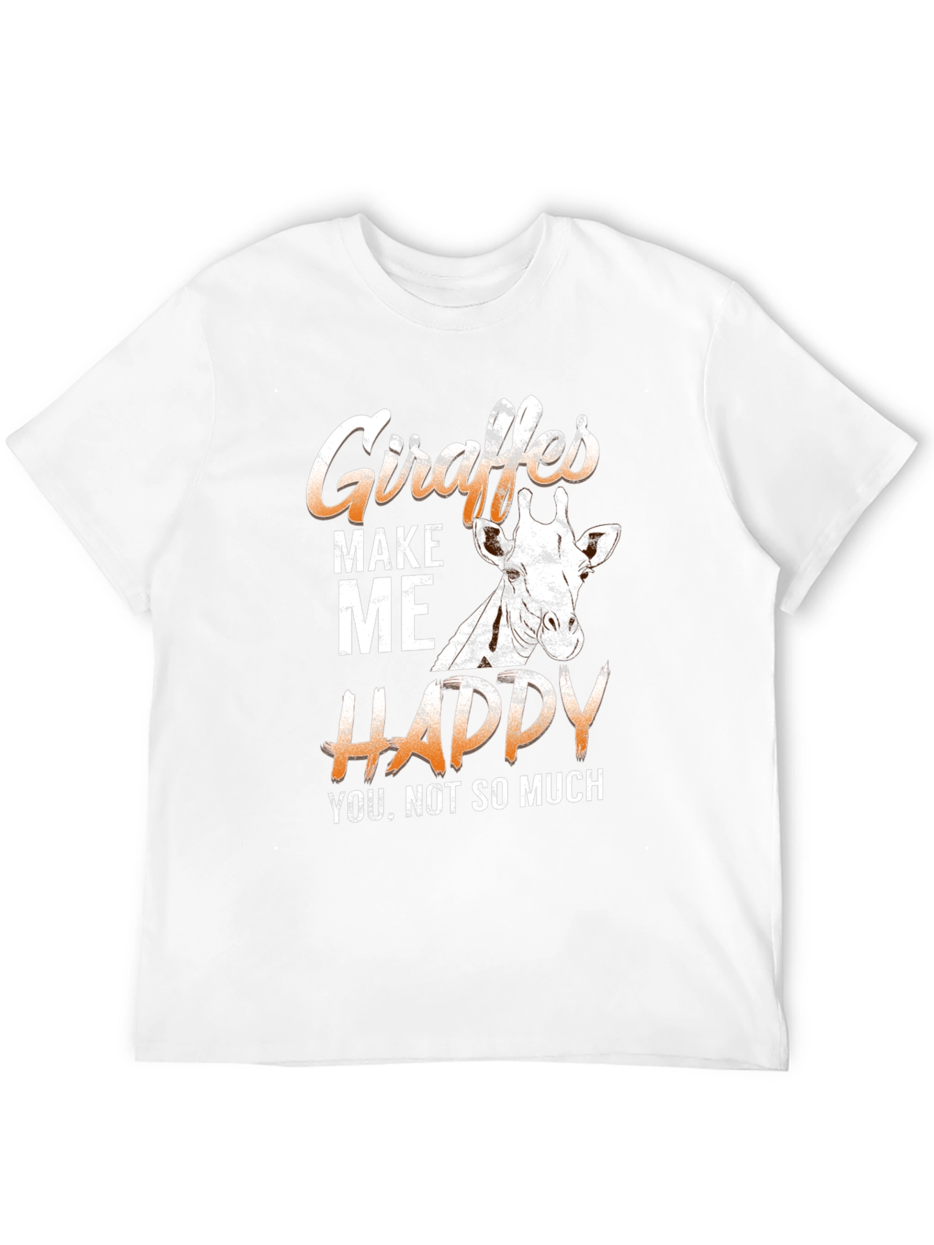 Giraffes Make Me Happy T-Shirt