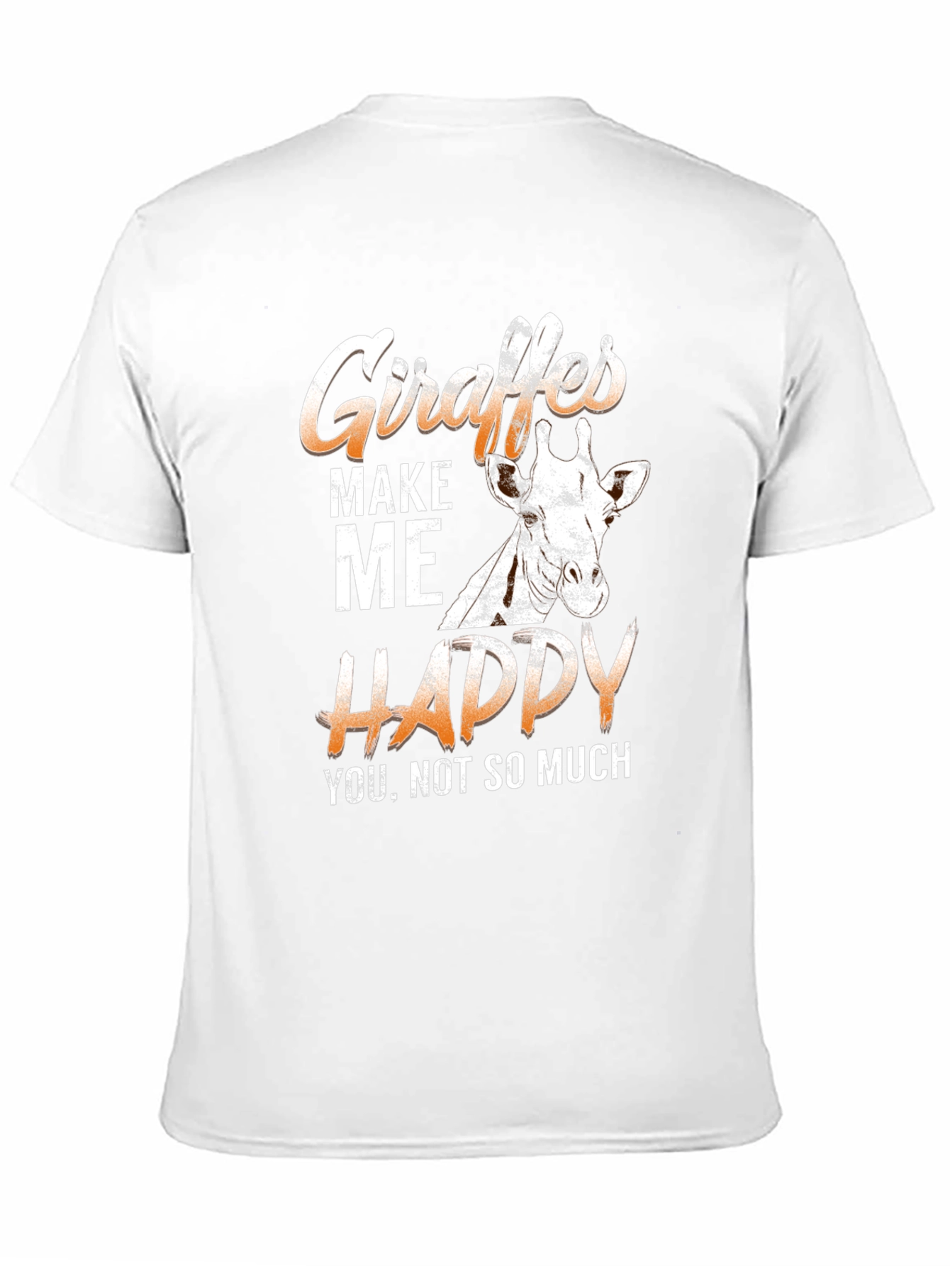 Giraffes Make Me Happy T-Shirt