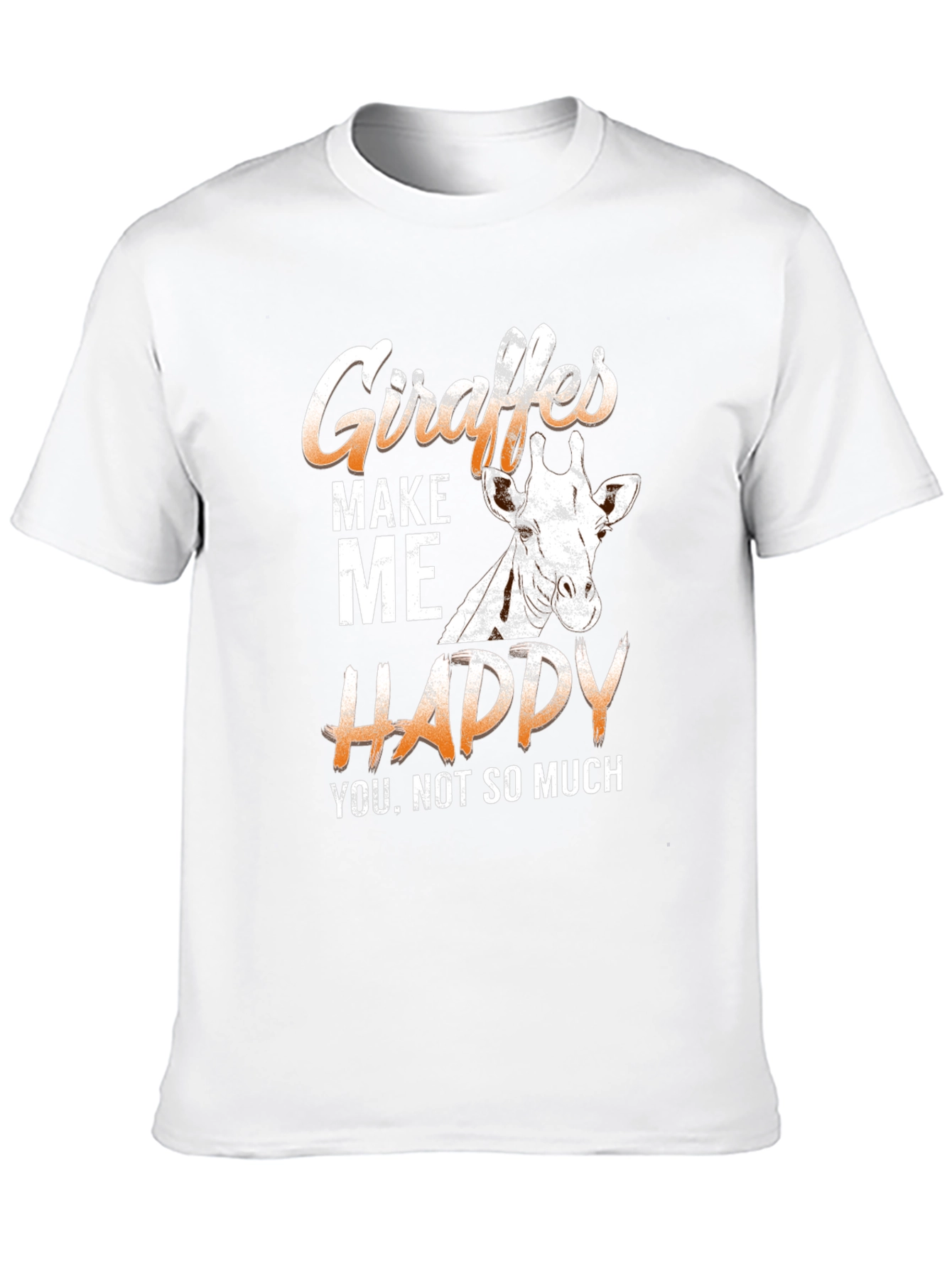 Giraffes Make Me Happy T-Shirt