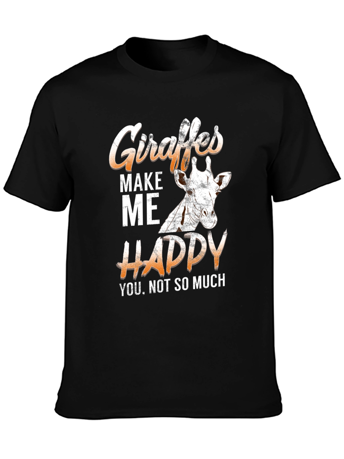 Giraffes Make Me Happy T-Shirt
