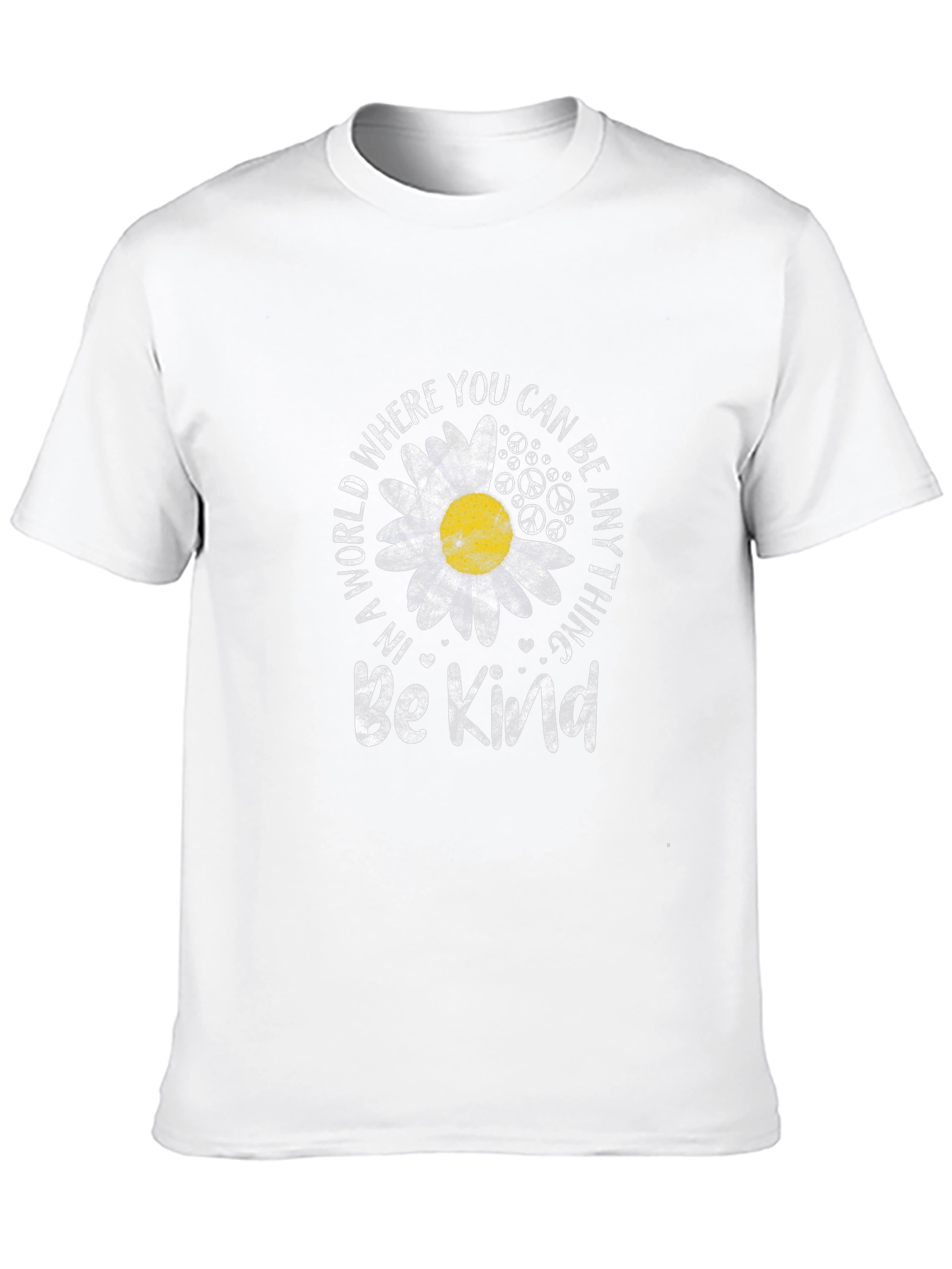 Be Kind T-Shirt Daisy Flower Inspirational Tee