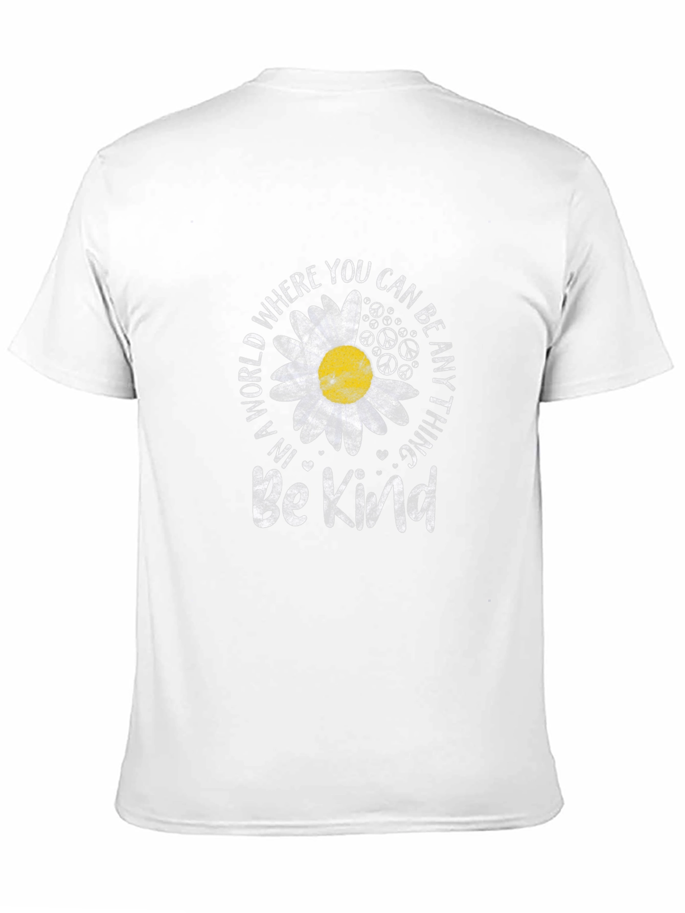 Be Kind T-Shirt Daisy Flower Inspirational Tee