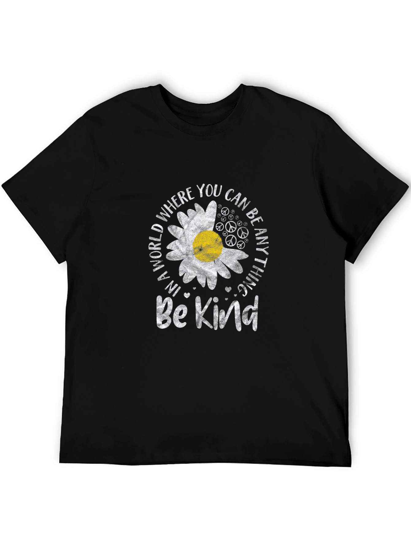 Be Kind T-Shirt Daisy Flower Inspirational Tee