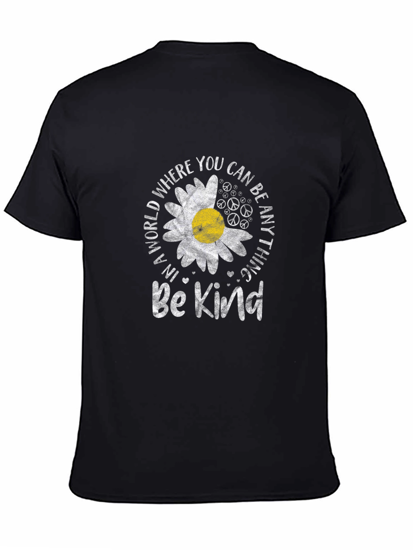 Be Kind T-Shirt Daisy Flower Inspirational Tee