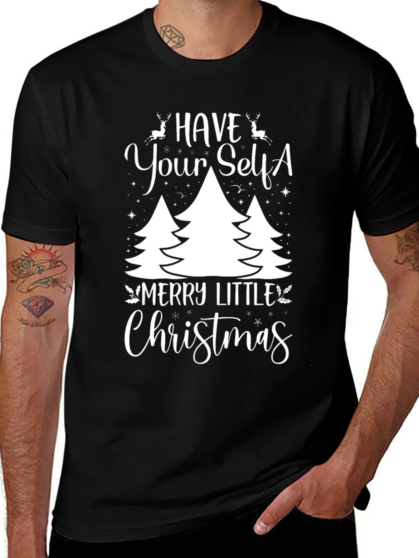 Festive Christmas T-Shirt: Have Yourself a Merry Little Christmas
