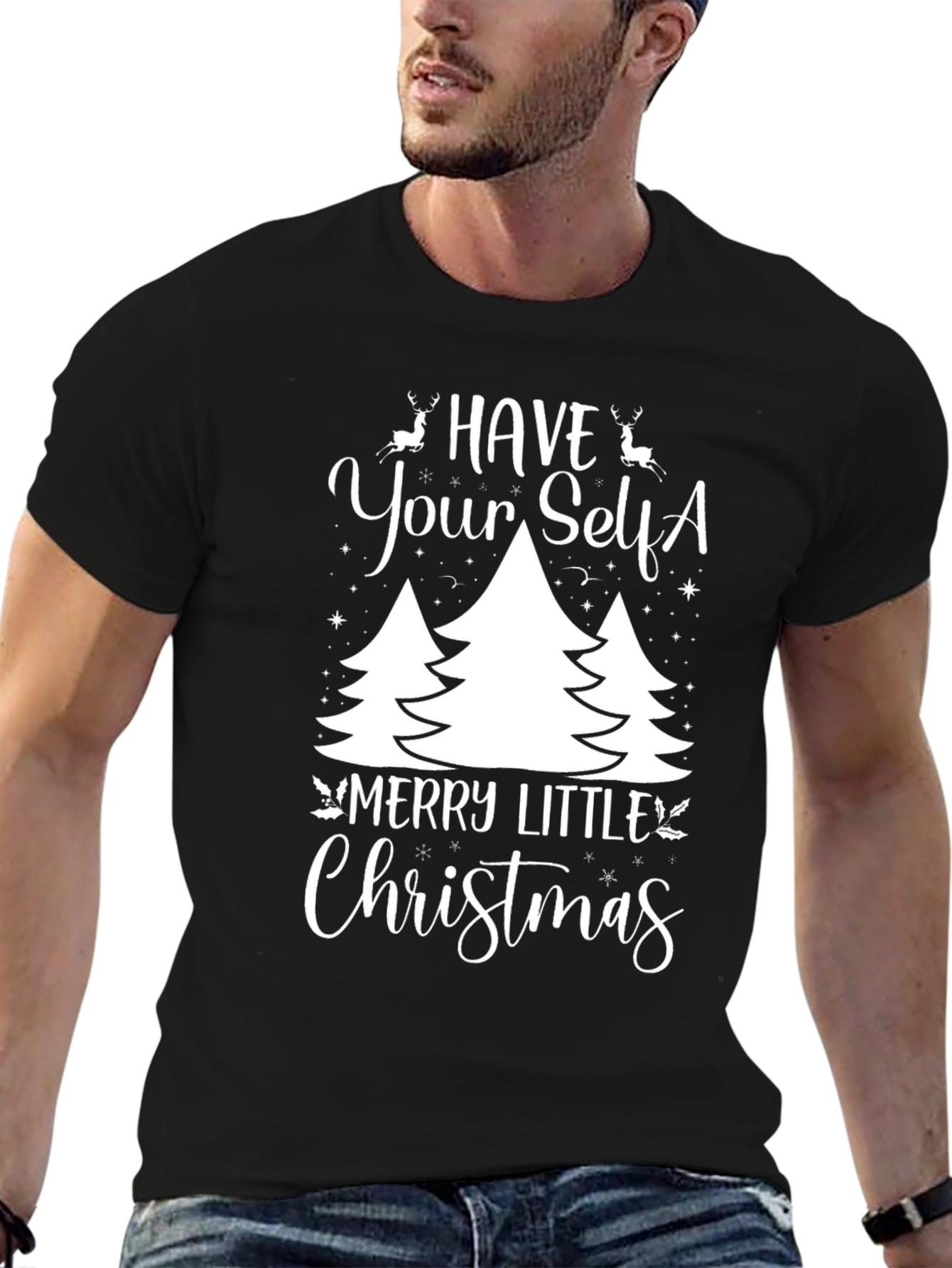 Festive Christmas T-Shirt: Have Yourself a Merry Little Christmas