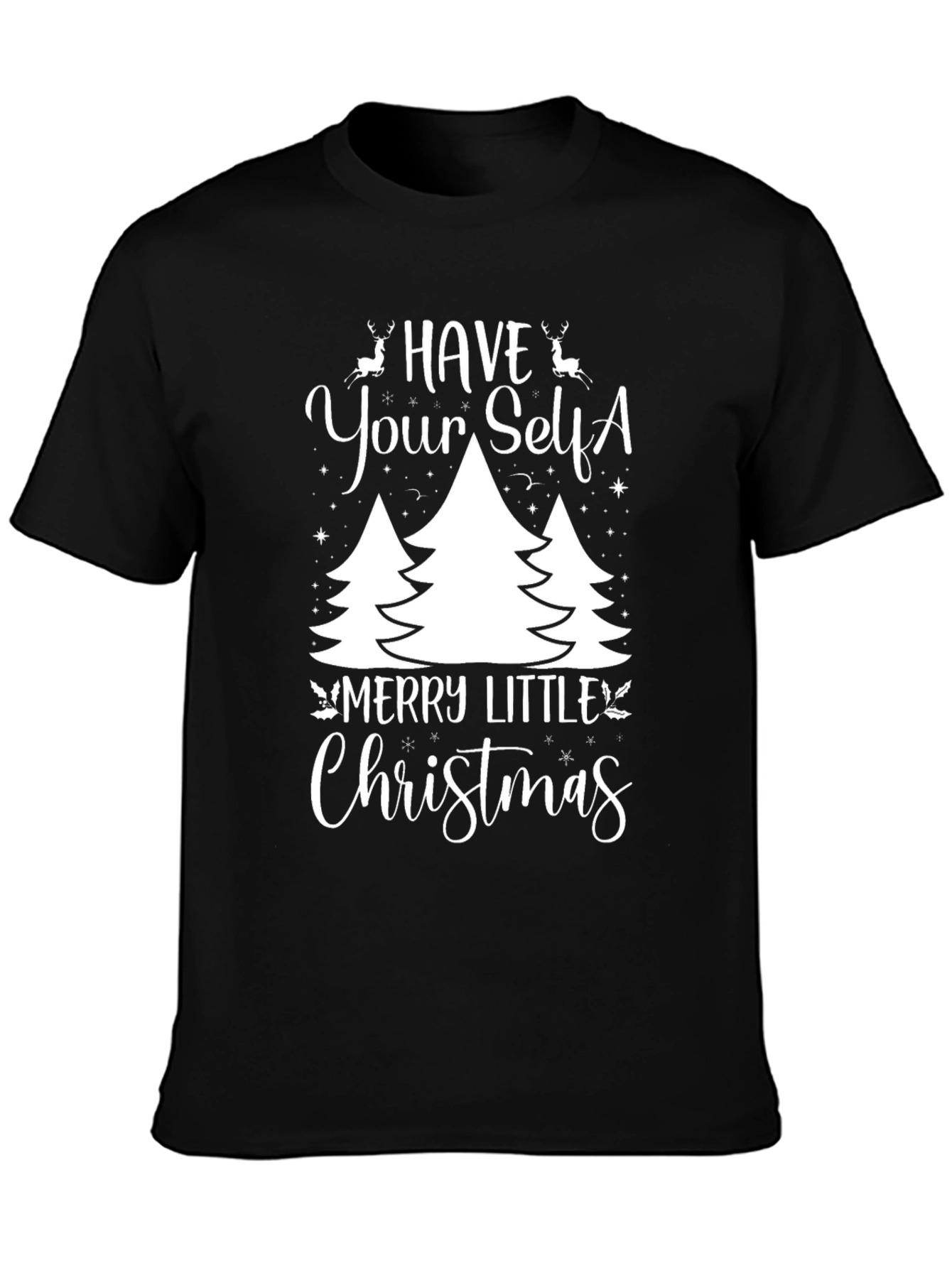 Festive Christmas T-Shirt: Have Yourself a Merry Little Christmas