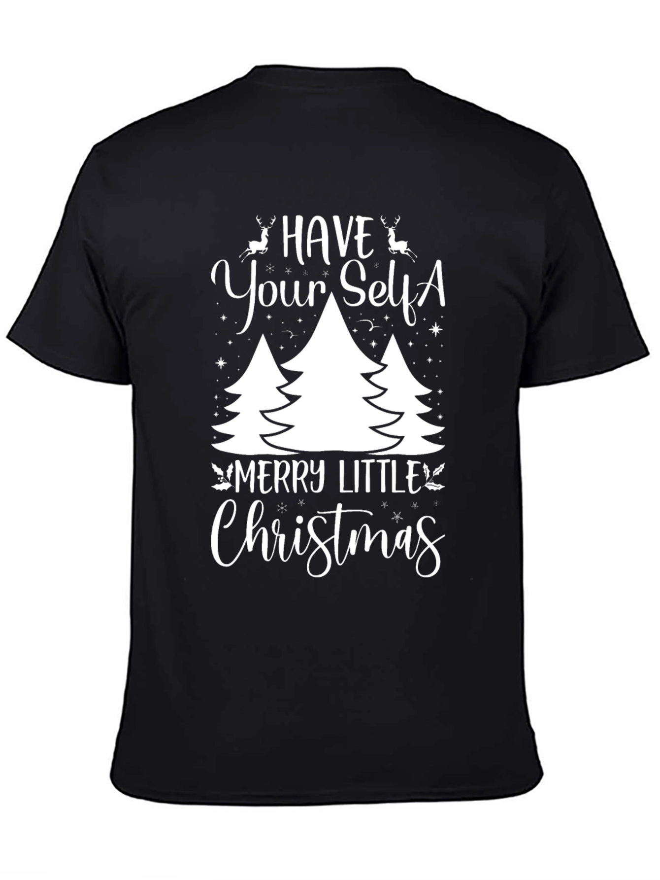 Festive Christmas T-Shirt: Have Yourself a Merry Little Christmas