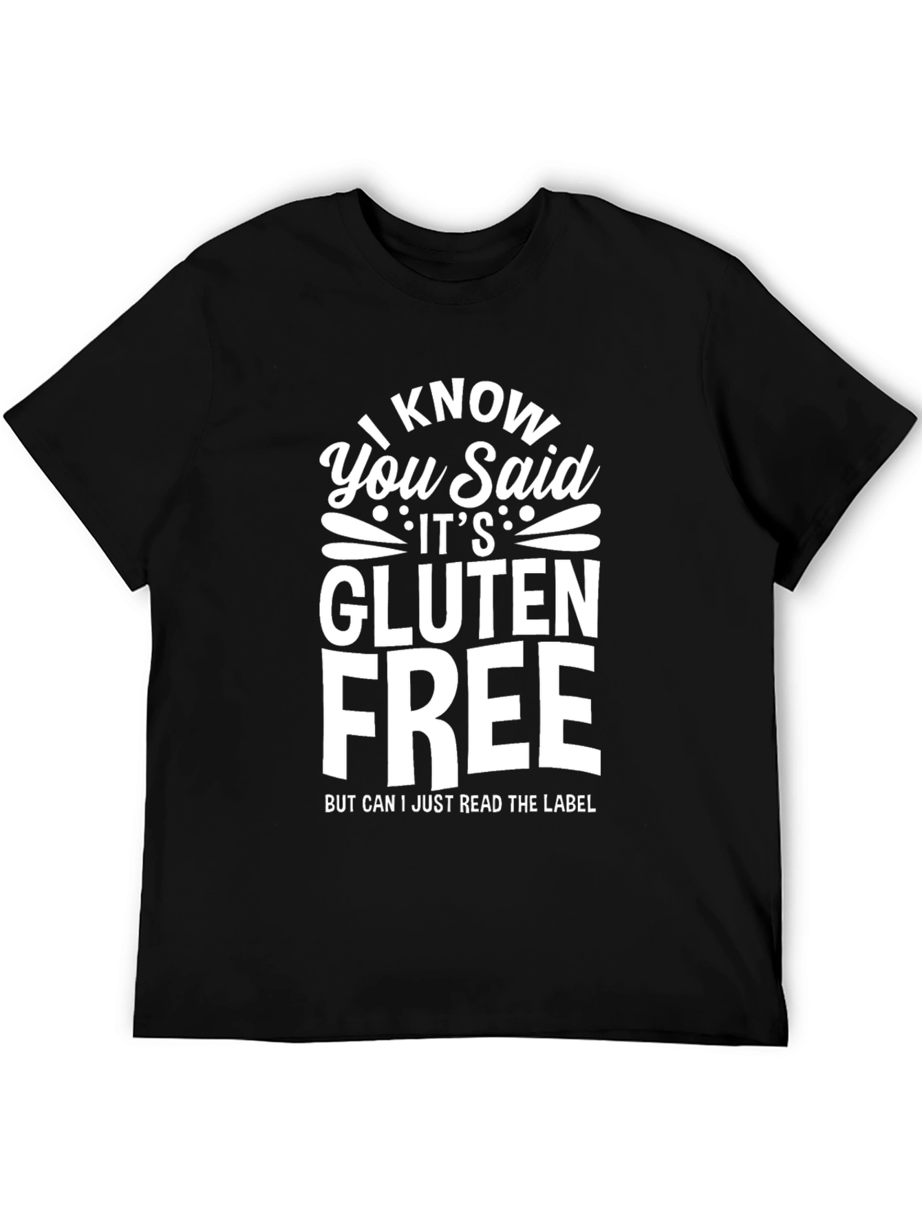 Gluten Free Novelty Graphic T-Shirt