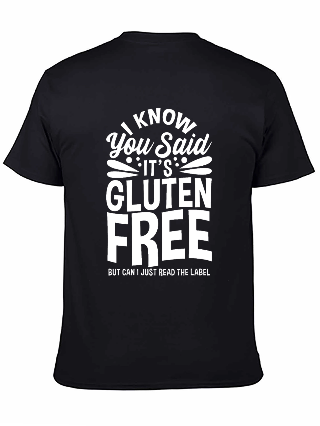 Gluten Free Novelty Graphic T-Shirt
