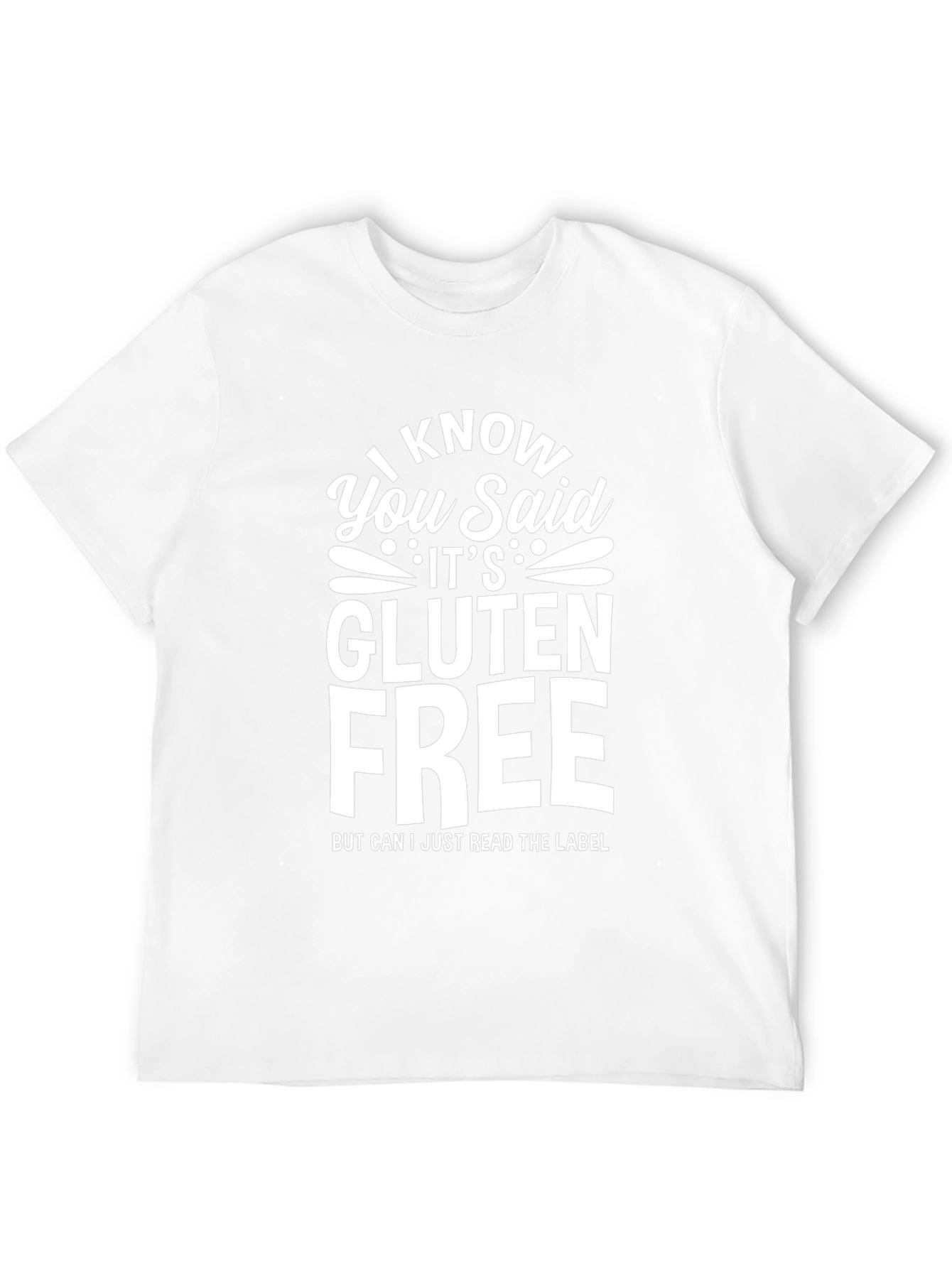 Gluten Free Novelty Graphic T-Shirt