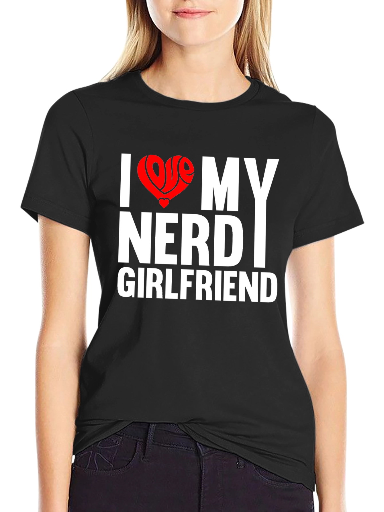 I Love My Nerd Girlfriend T-Shirt