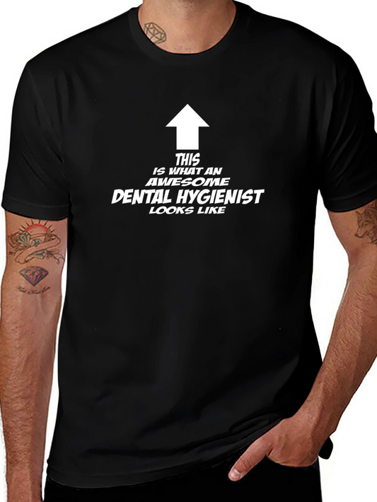Awesome Dental Hygienist Graphic T-Shirt