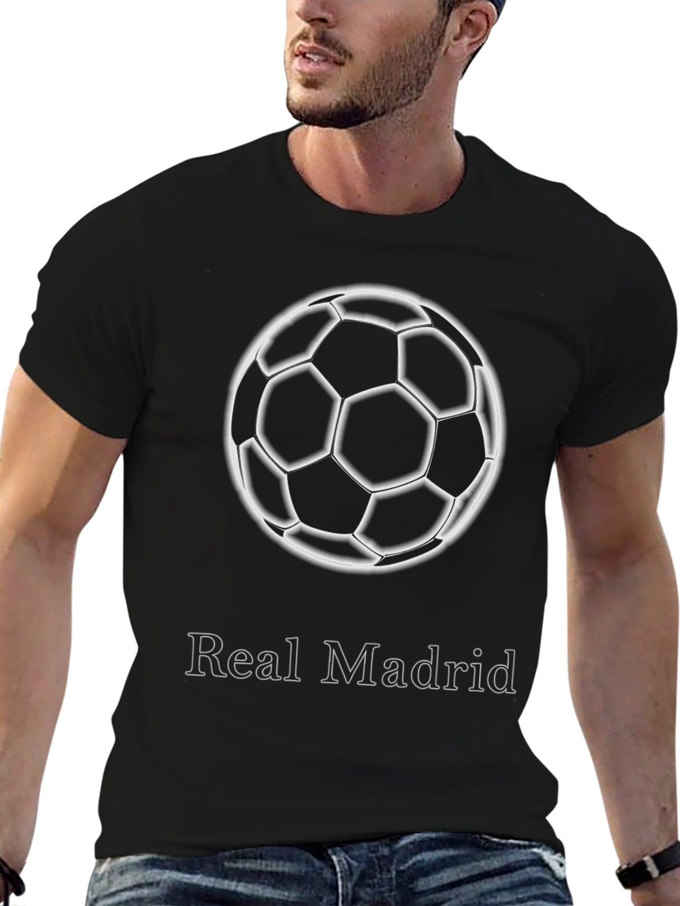 Real Madrid Soccer Ball T-Shirt