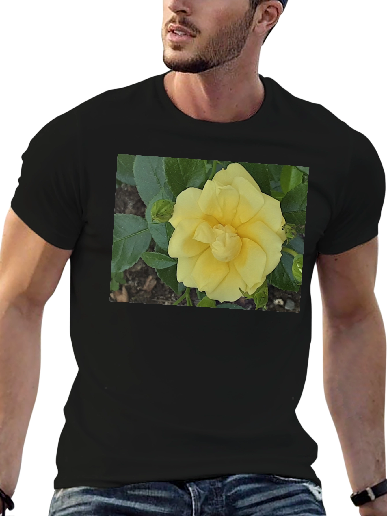 Yellow Flower Graphic Tee