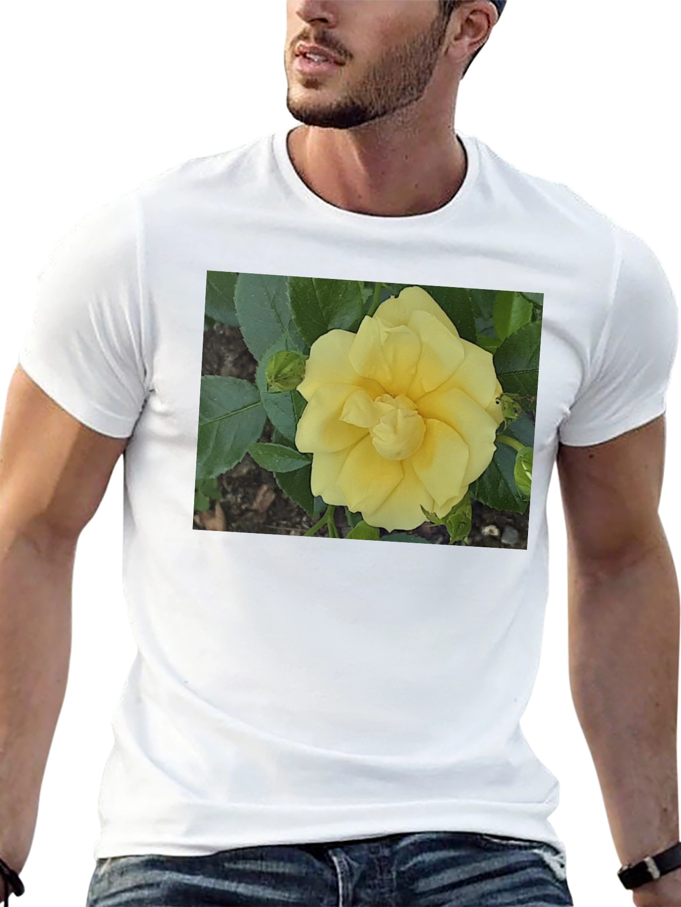 Yellow Flower Graphic Tee