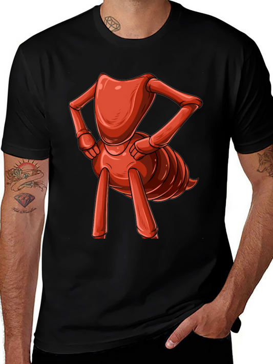 Cartoon Ant Graphic T-Shirt