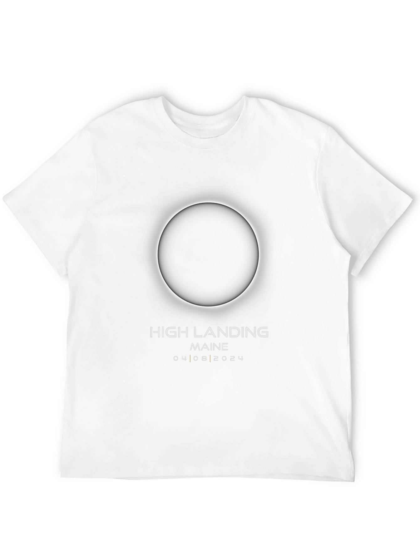 Total Solar Eclipse 2024 T-Shirt - High Landing Maine