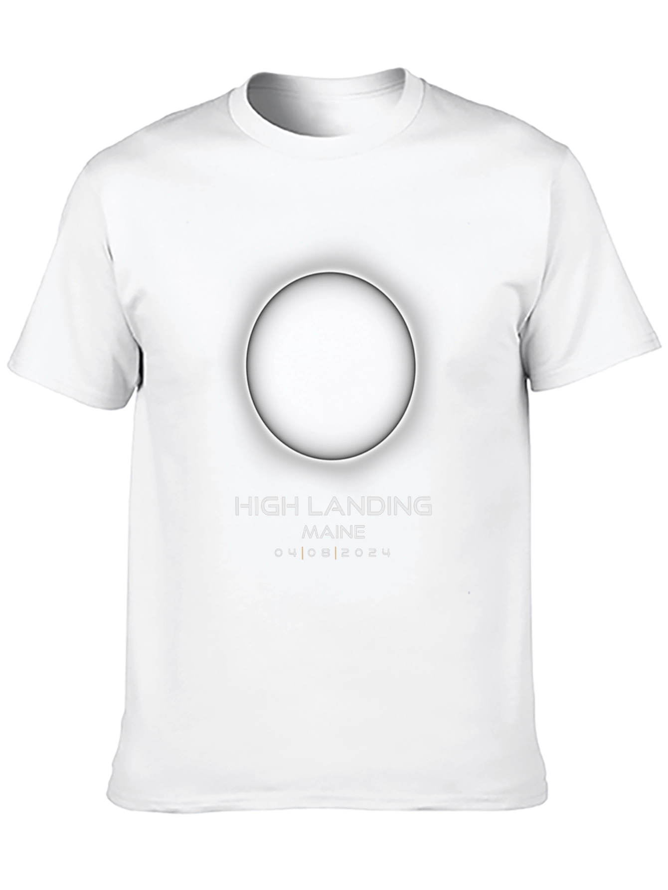 Total Solar Eclipse 2024 T-Shirt - High Landing Maine