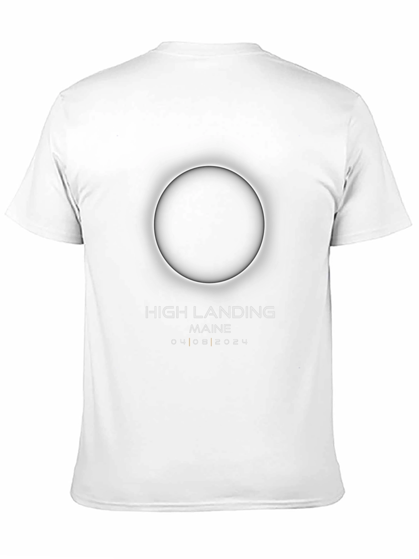 Total Solar Eclipse 2024 T-Shirt - High Landing Maine