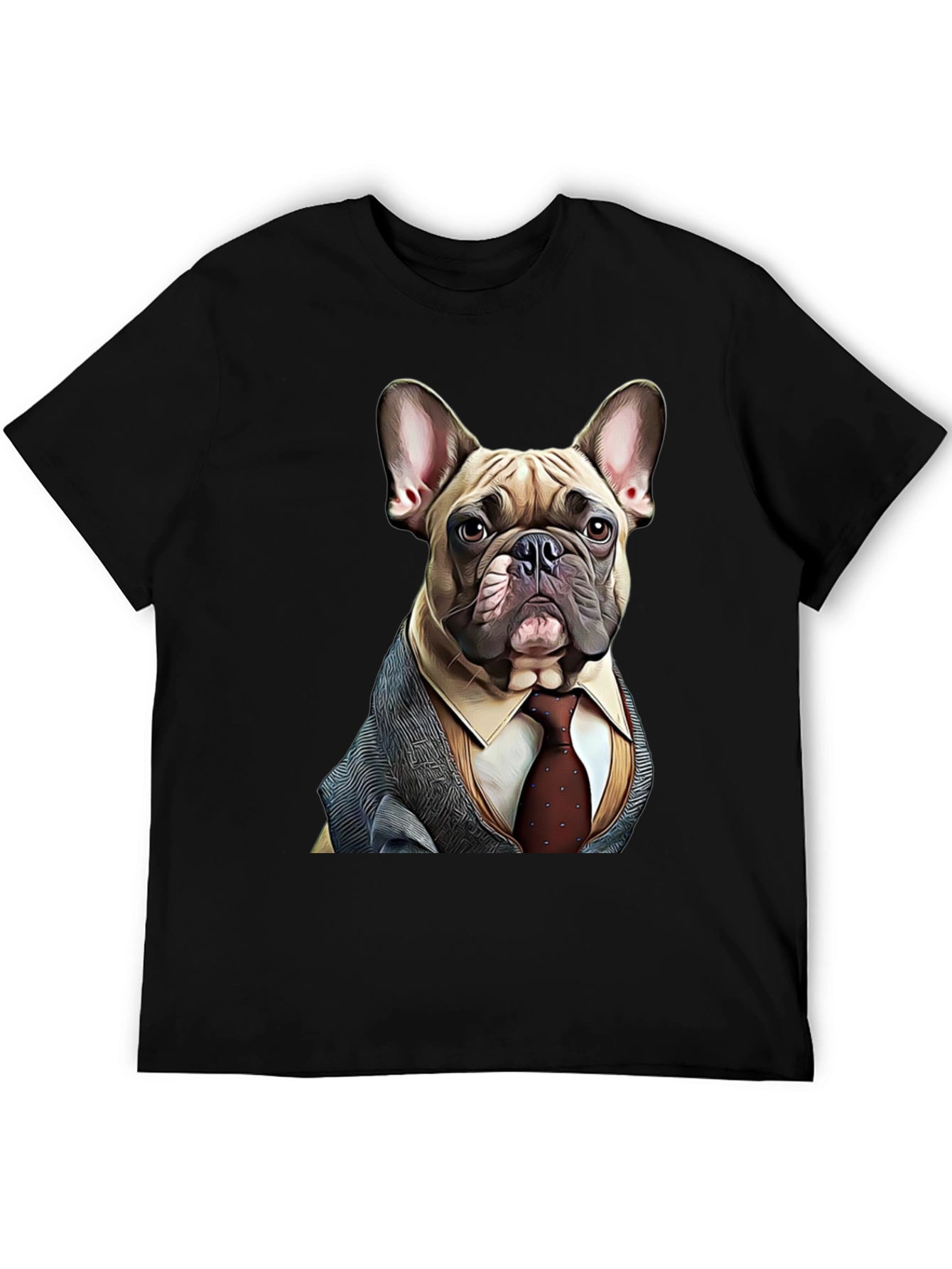 Dog in Suit Graphic Tee