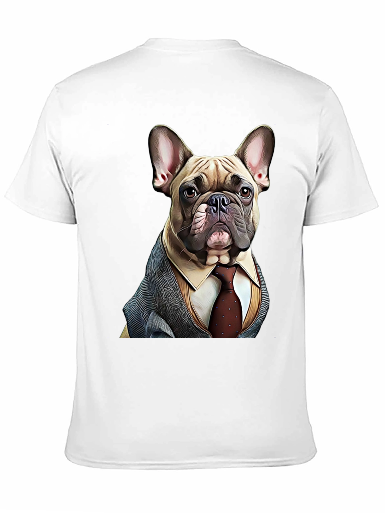 Dog in Suit Graphic Tee