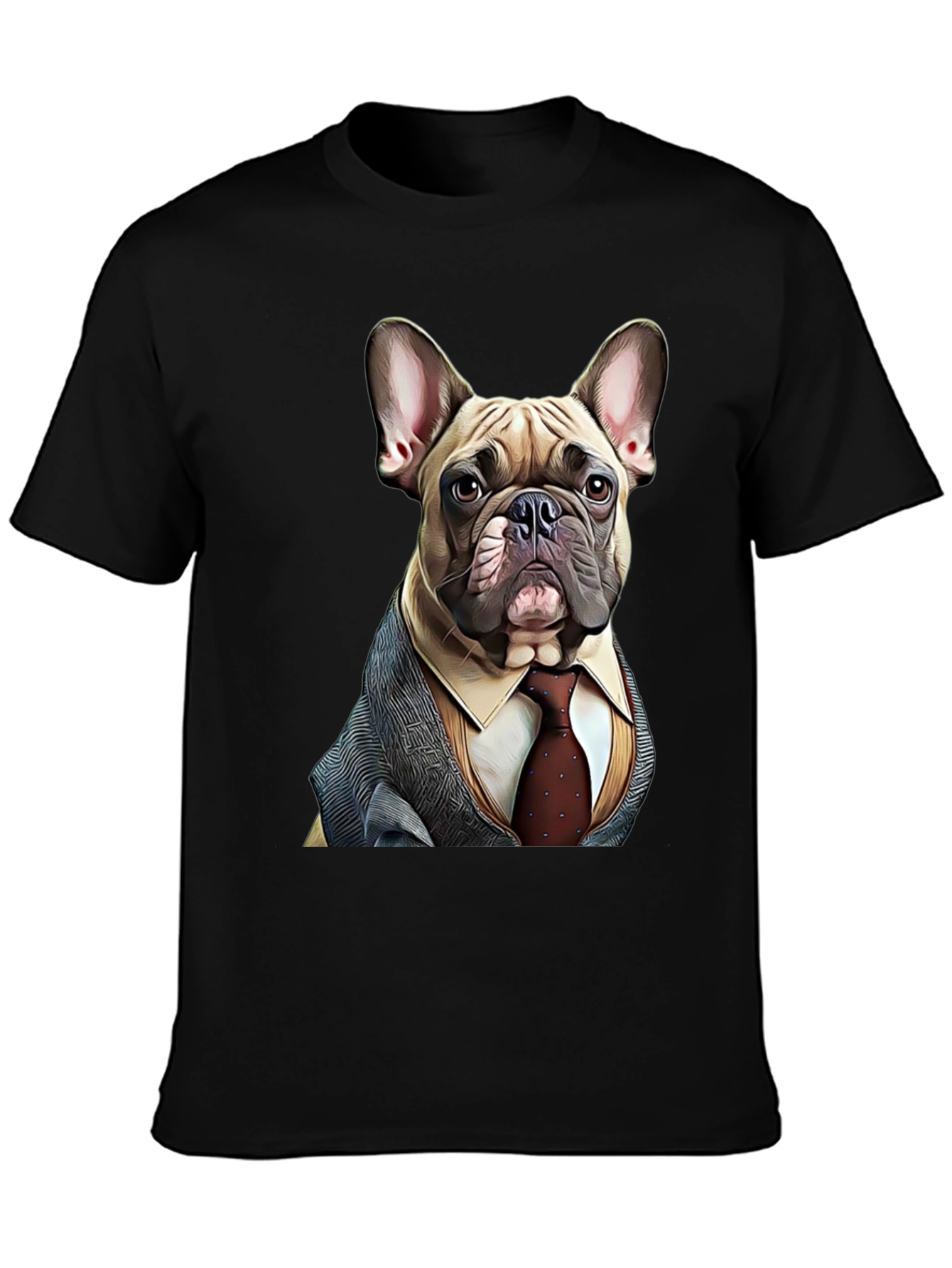 Dog in Suit Graphic Tee