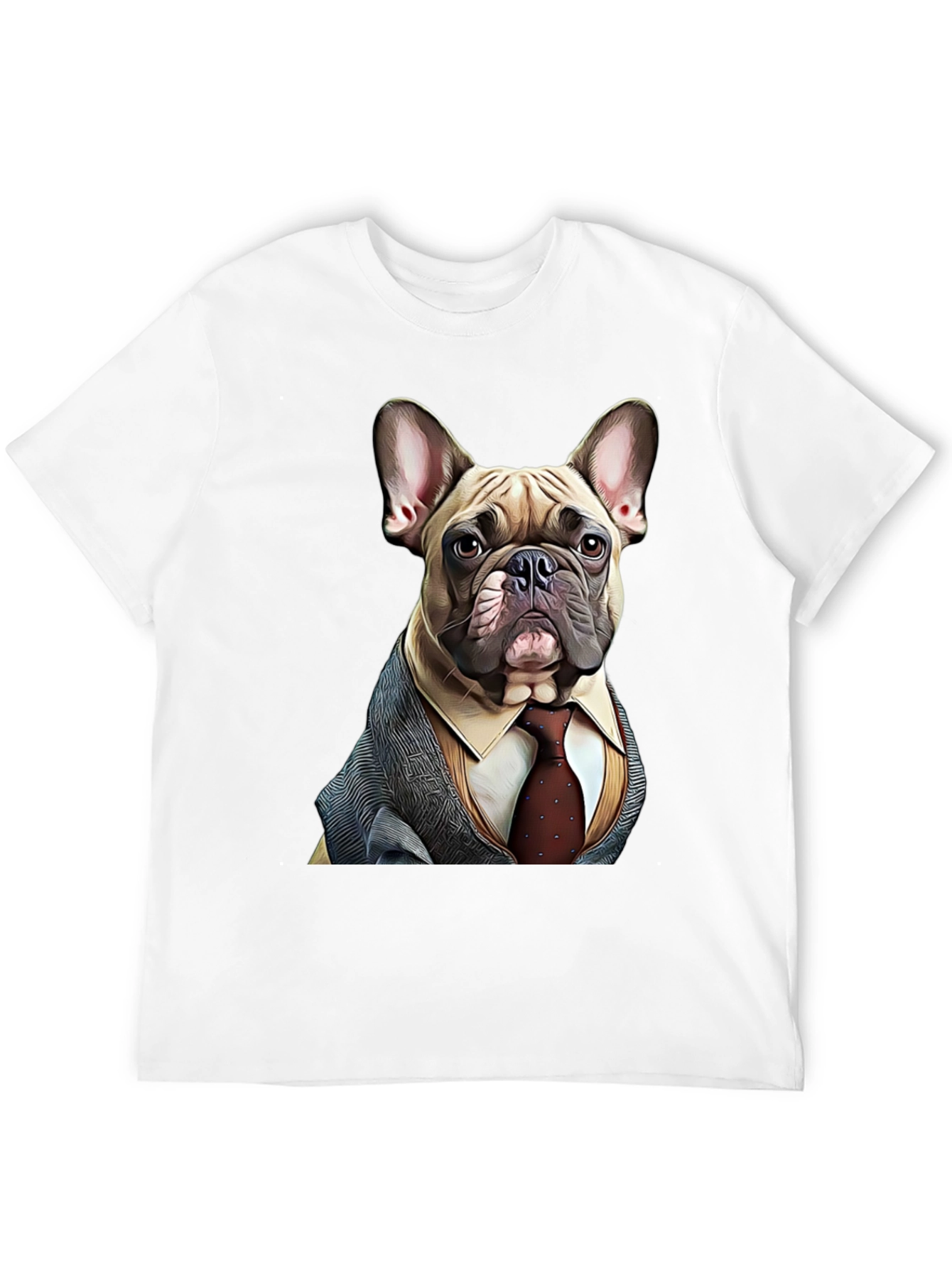 Dog in Suit Graphic Tee