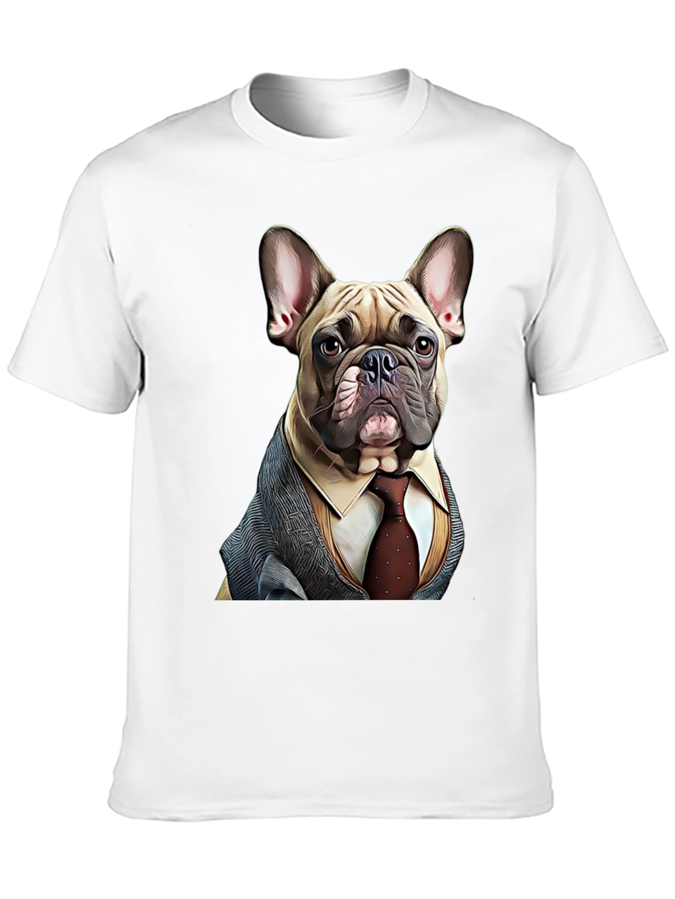 Dog in Suit Graphic Tee