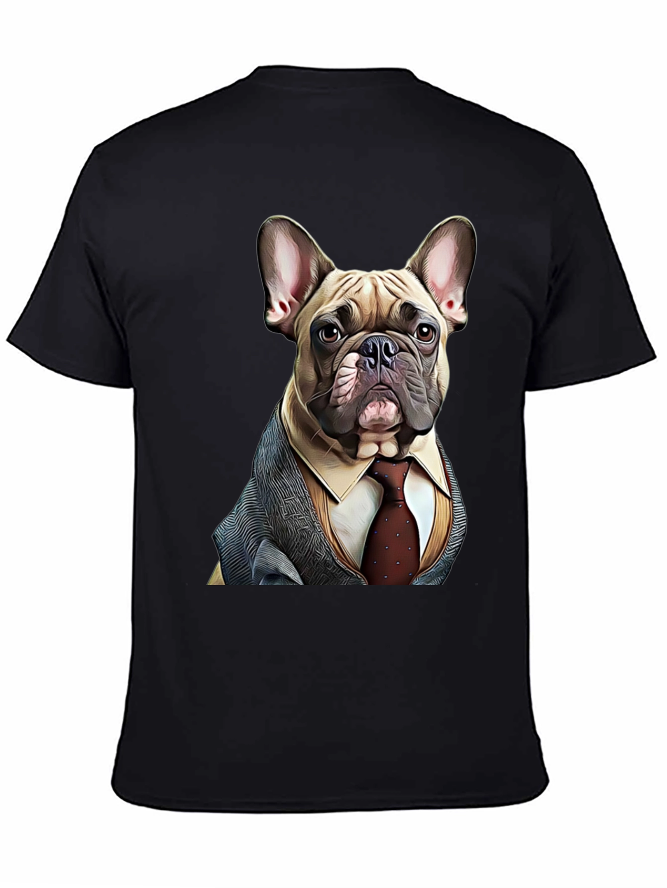 Dog in Suit Graphic Tee