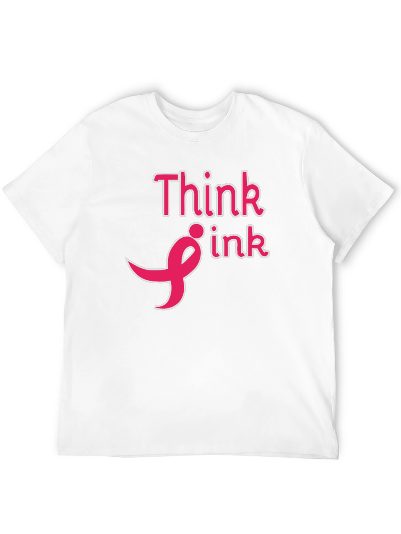 Think Pink Breast Cancer Awareness T-Shirt