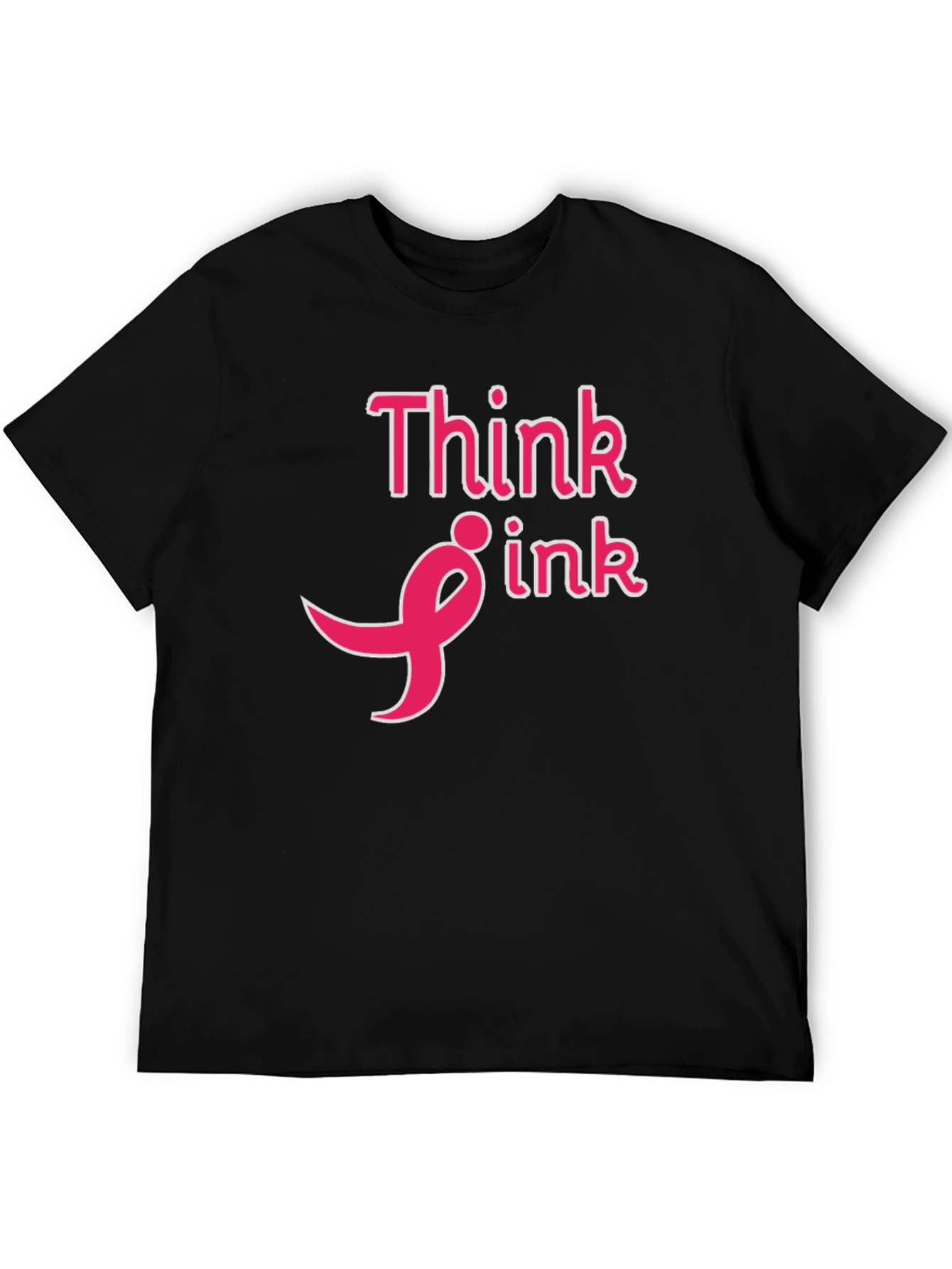 Think Pink Breast Cancer Awareness T-Shirt