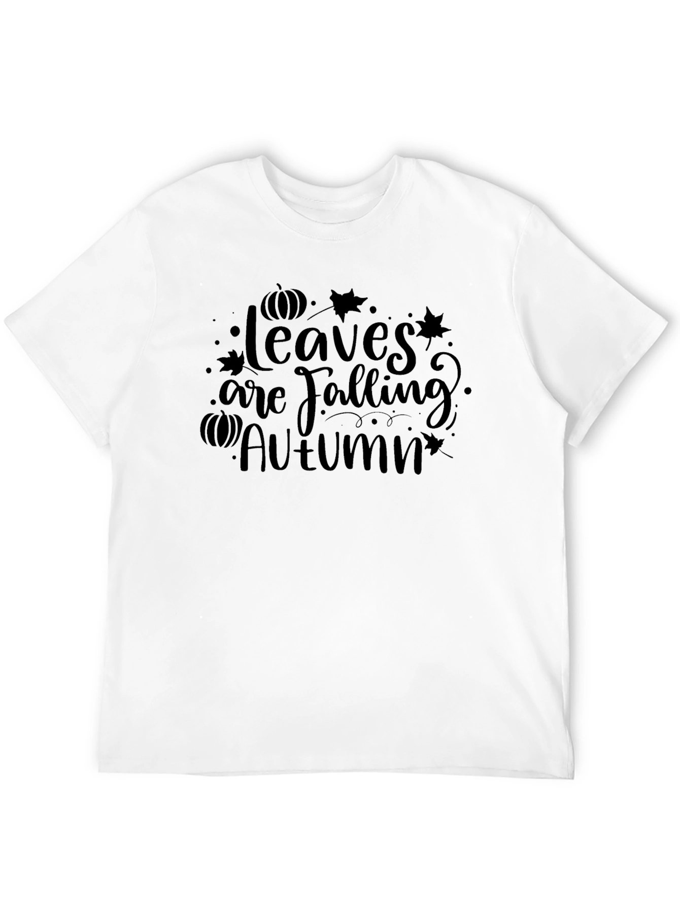 Autumn Leaves T-Shirt - Falling Leaves Season Tee