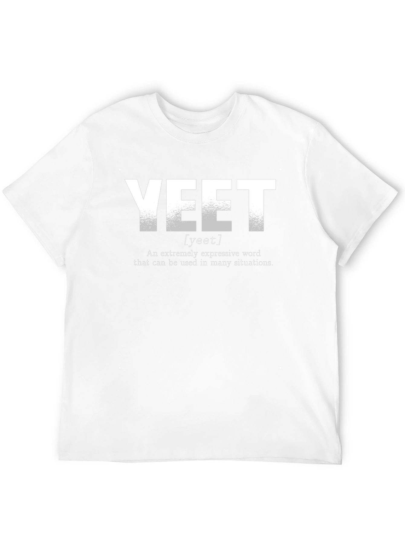 YEET Definition T-Shirt - Expressive Word Tee