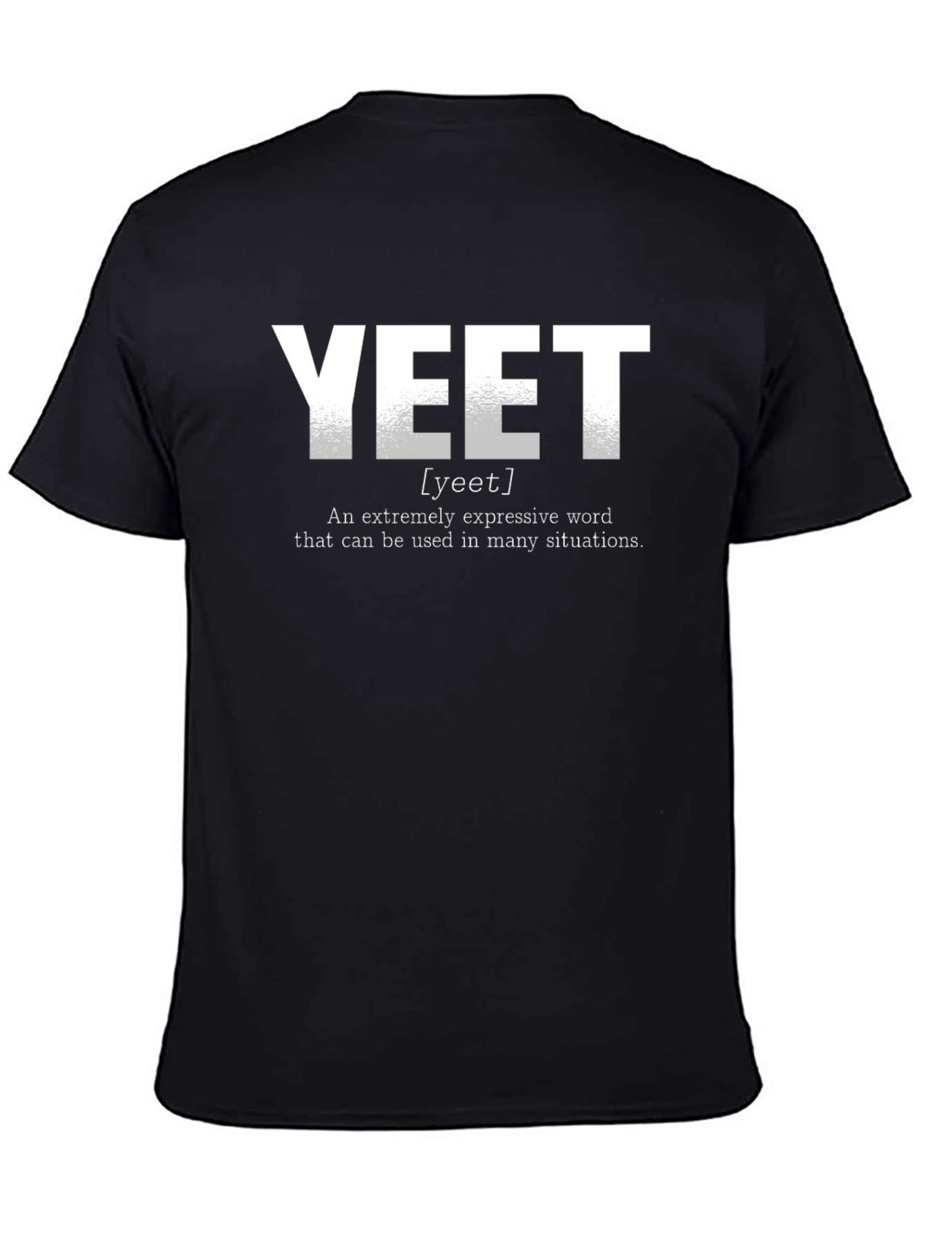 YEET Definition T-Shirt - Expressive Word Tee