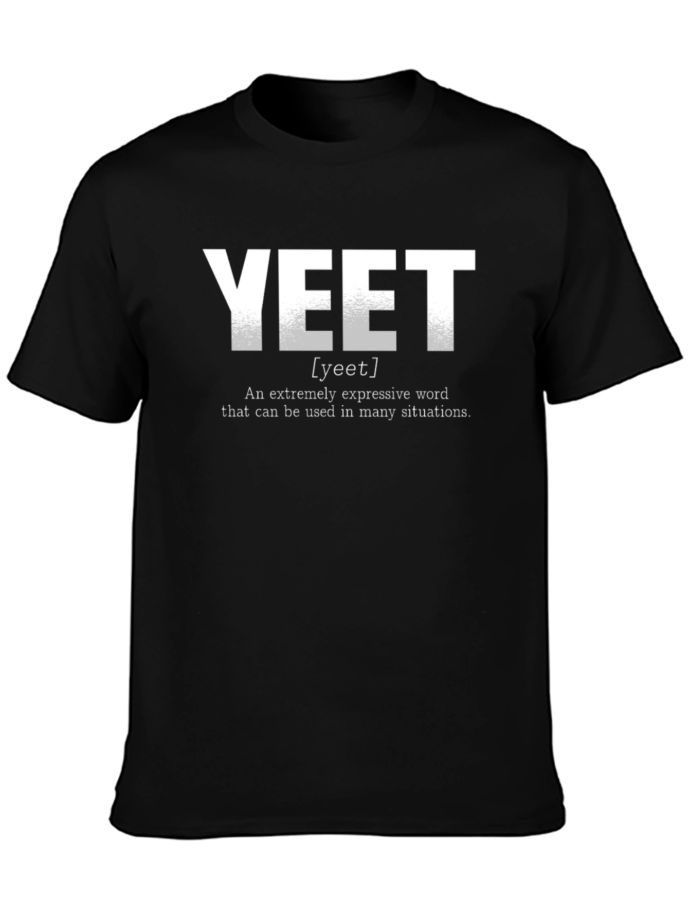 YEET Definition T-Shirt - Expressive Word Tee