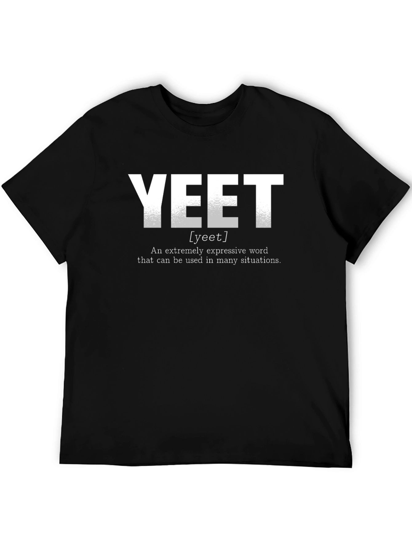 YEET Definition T-Shirt - Expressive Word Tee