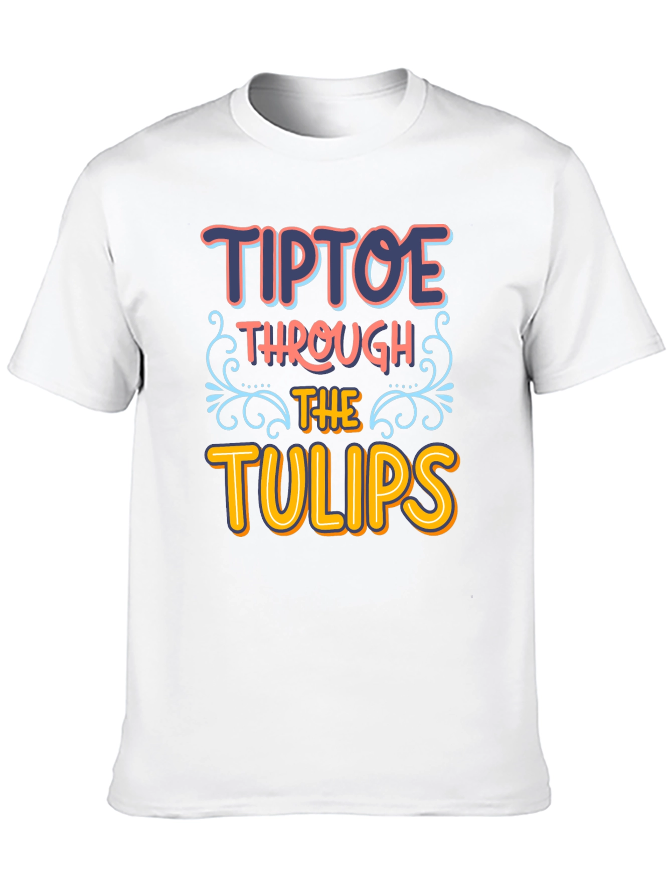 Tiptoe Through the Tulips Graphic T-Shirt